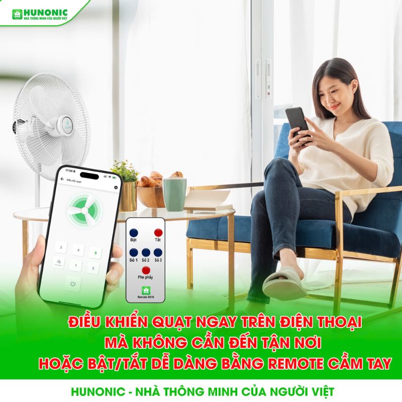 Ổ Cắm Quạt Thông Minh SK18 - Biến Quạt Thường Thành Quạt Thông Minh 11 tính năng ổ cắm quạt thông minh