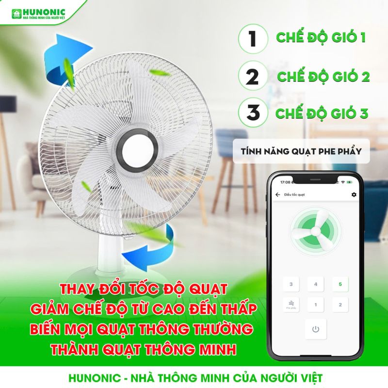 Ổ Cắm Quạt Thông Minh SK18 - Biến Quạt Thường Thành Quạt Thông Minh 9 tính năng ổ cắm quạt thông minh